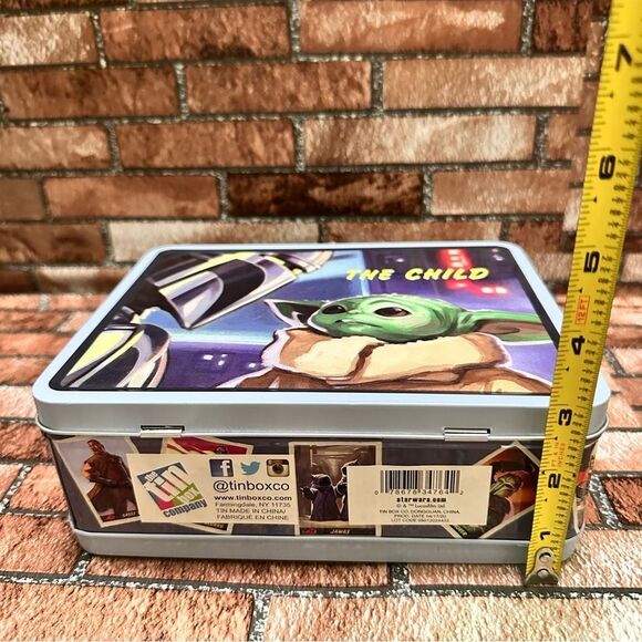 Star Wars Tin Box Mandalorian The Child Baby Yoda - Picture 6 of 12